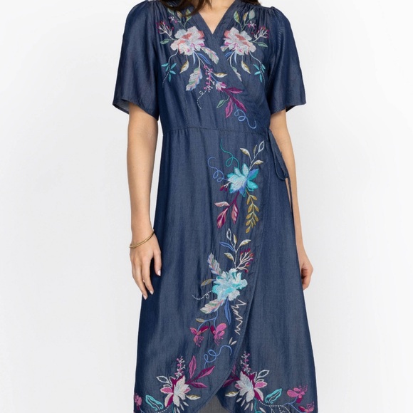 NICO WRAP DRESS JOHNNY WAS - Picture 7 of 7